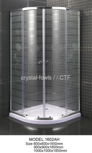 Sliding luxury shower room