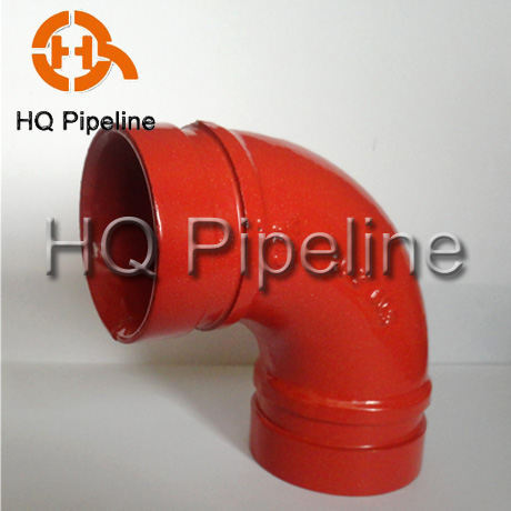 Ductile iron Grooved fitting - elbow
