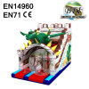 2014 New Design Slide Inflatable Dinosaur Water Slide