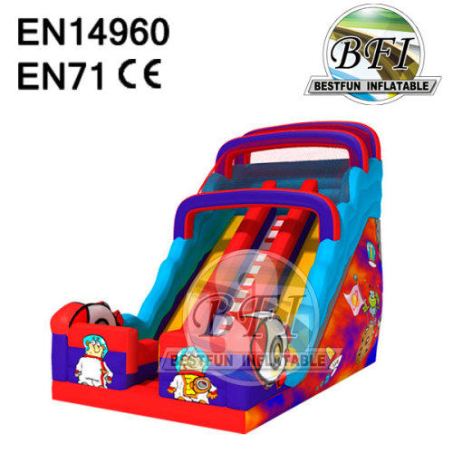 Space Slide Inflatable Colorful Slide