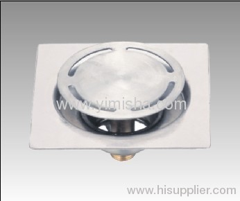 Stainless Steel Polished Pop-up Floor Drain