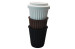 fashion designed Silicone coffee cup with lid