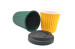 fashion designed Silicone coffee cup with lid