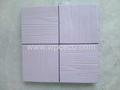 DIY wpc decking tiles