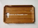 Smooth Surface Samsung Galaxy Note Wooden Case , Bamboo Material