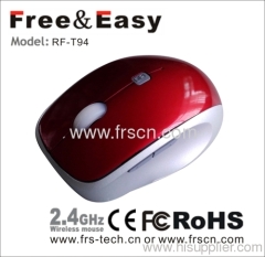 The hottest 2.4 G optical wireless mouse with nano receiver mouse