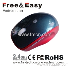 The hottest 2.4 G optical wireless mouse with nano receiver mouse