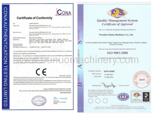 CE Certificate ultrasonic non woven bag making machine price