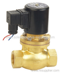 Brass Gas Solenoid Valve G1.5"