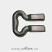 Steel gate forged parts