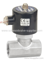 2L160-15J Series Stainless Gas Solenoid Valve