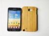 Shockproof / Dustproof Bamboo Mobile Phone Cover For Galaxy Note