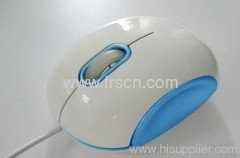 Colorful zore defective optical round mouse