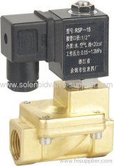 RSP-15K series Normally Open Brass gas solenoid valve