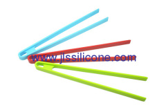 11.45 inch silicone toast tong in candy colors