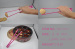 new kitcheware silicone BBQ tong with food approval