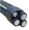 4 core twisted ABC power cable 600/1000v ASTM standard