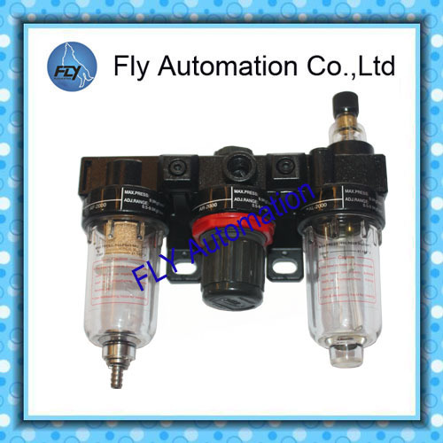 Airtac A/B series Preparation unit Air Filter Regulator Lubricator AC1500 AC2000 BC2000 BC3000 BC4000