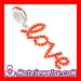 european crystal Dangle beads charms