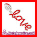 european crystal Dangle beads charms