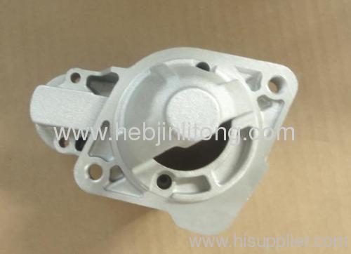 The NISSAN Tiida Aluminum die casting starter motor front housing /cover