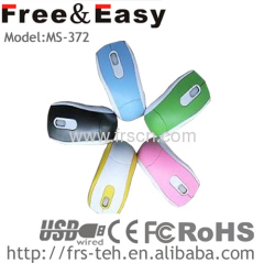 color printing usb wired optical mouse