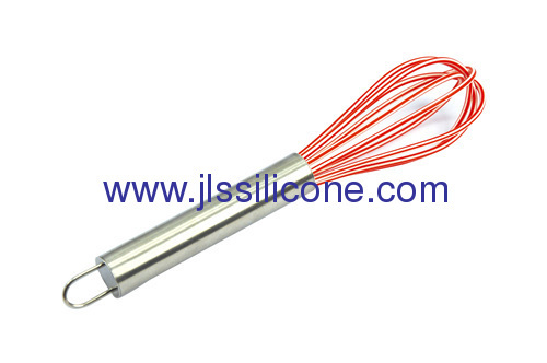 8.5 inch length silicone egg whisk