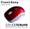 Shenzhen best price with 5buttons cordless novelty computer wireless mouse