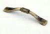 Antique Bronze Cabinet Handle For Furniture , 128 mm Hole Distance