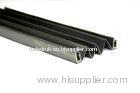 Black Sunroof Elastic Auto Rubber Seal Strip , TPV + PP + Alumunium Alloy Spine