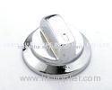 Nickel Brushed White Zinc Alloy Knob Switch For Electric Oven