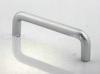 White Finished Plastic Furniture Handles , Nylon Door Handles