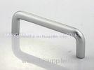 White Finished Plastic Furniture Handles , Nylon Door Handles