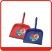 Lobby Steel Dustpan with black rubber for cleaning