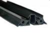 Black EPDM PVC Window Door Seals , 50-80SHA Co-Extruded Rubber Seal