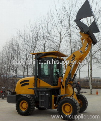 Wheeled Loader ZL18F With 4-in-1 Bucket
