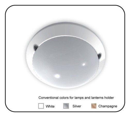 Microwave Sensor LED mounting light