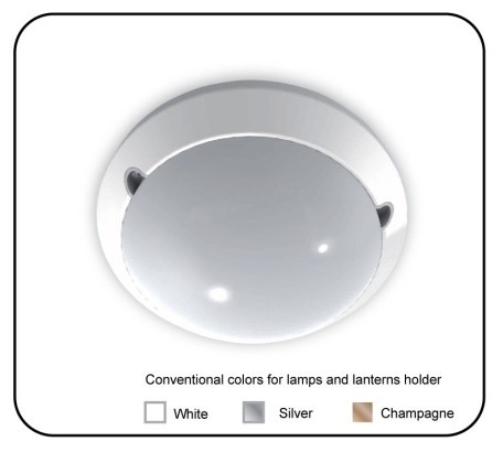 Microwave sensor Mounting light