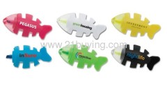 fish highlighter catch promotional pens