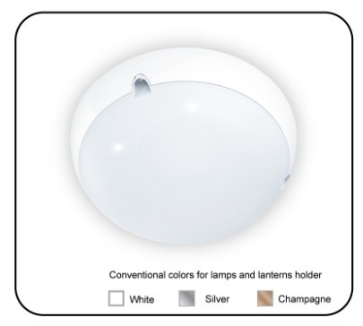 Microwave sensor ceiling Mounting light