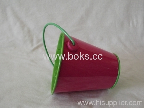 mini Tin Bucket with Handle