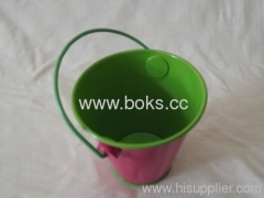 mini Tin Bucket with Handle