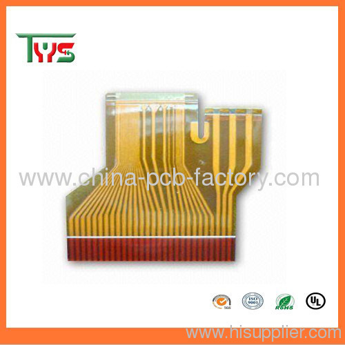 Flexible pcb for ledstrip with FR4 stiffener