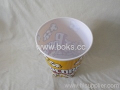 durable Square bottom Plastic Popcorn Cup