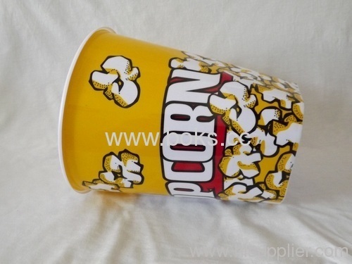 durable Square bottom Plastic Popcorn Cup