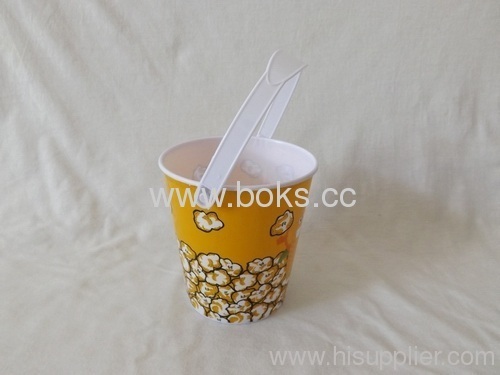 2013Plastic Popcorn Cup with handle