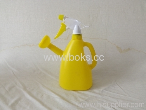 2013yellow plastic watering can