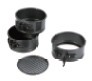 3 pack mini carbon steel cake mould