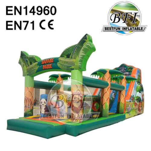 Inflatable Jungle Obstacle Courses