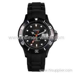 Intimes unisex black watch